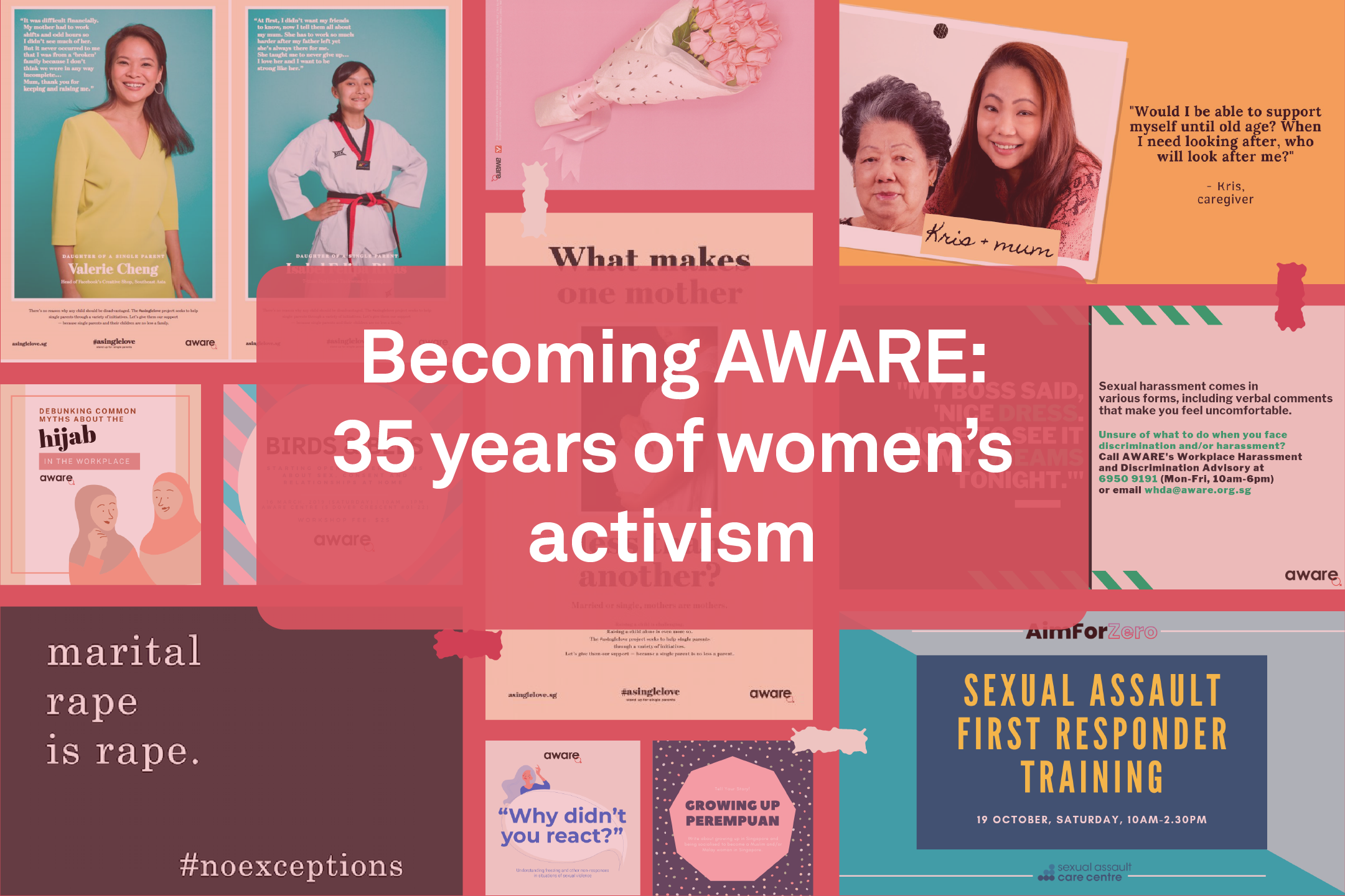 Becoming AWARE: 35 years of women’s activism