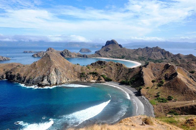 A view of Komodo National Park.