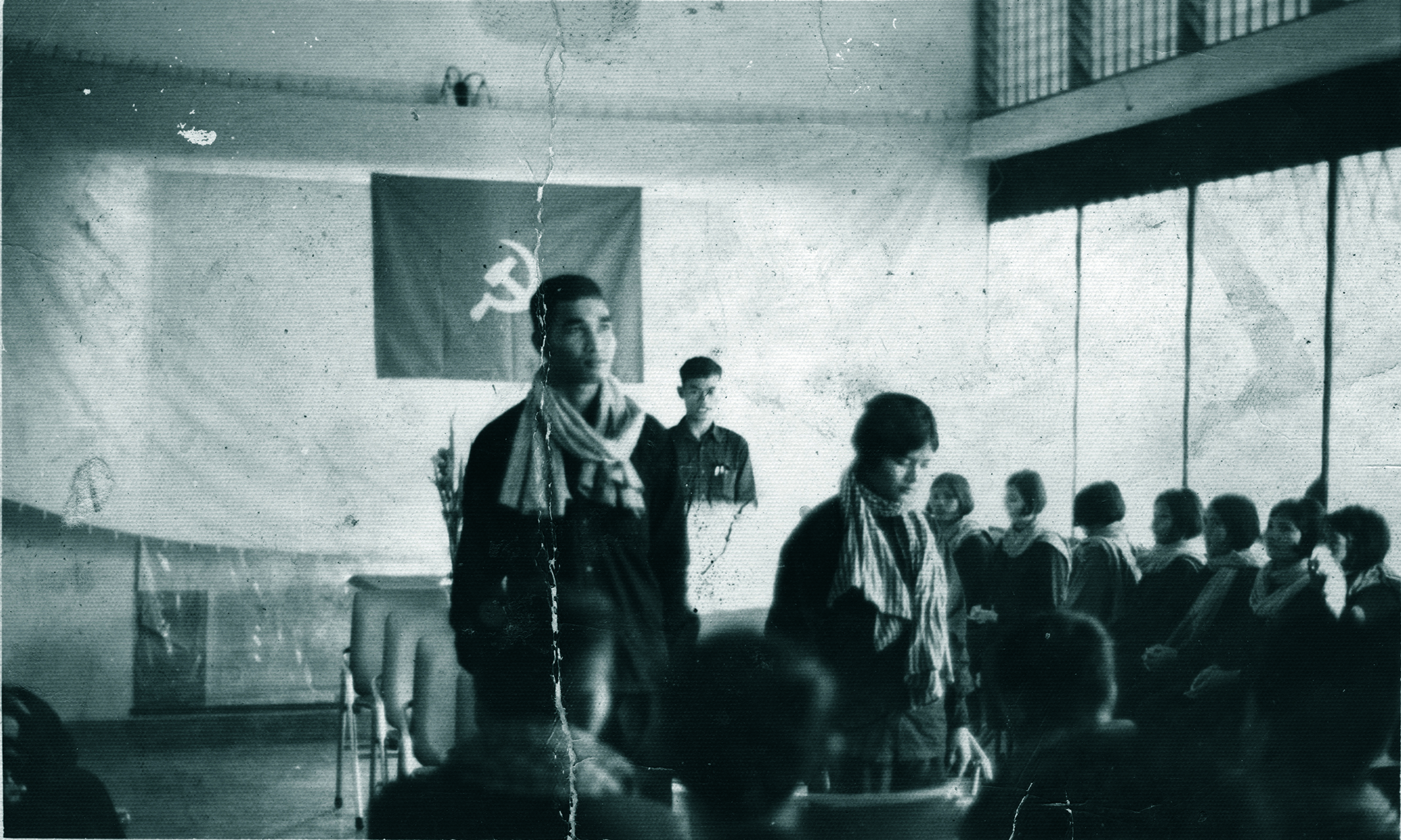 A forced marriage between two Khmer Rouge cadres that took place at S-24, one of the numerous prisons established by Democratic Kampuchea.