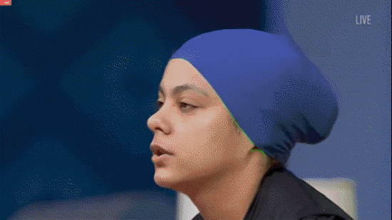 Women pro-athletes in hijab